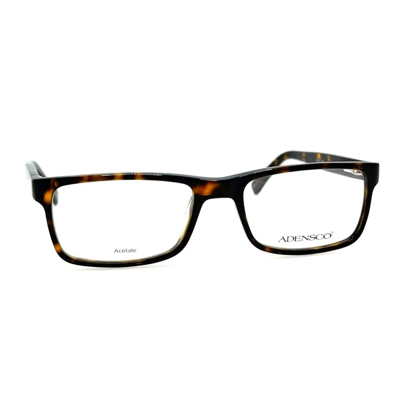 ADENSCO AD 112 MEN RECTANGLE EYEGLASSES HAVANA BROWN FRAMES 56-18-145 - Picture 7 of 8